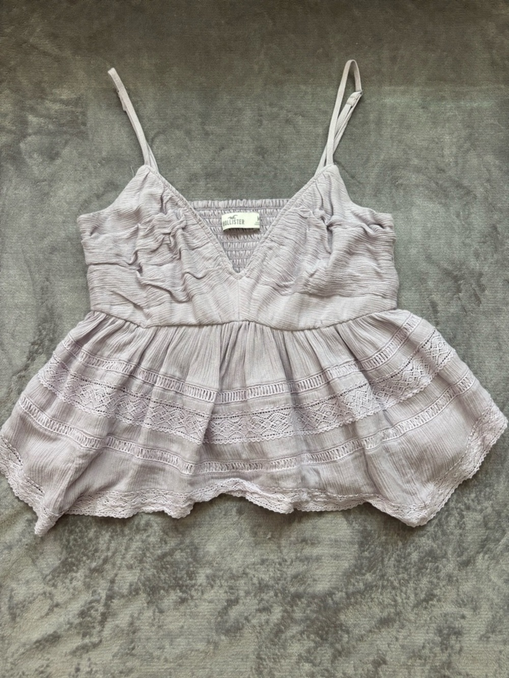 Purple Babydoll Tank